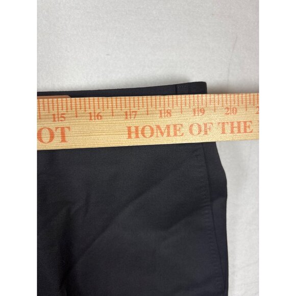 Canali Mens Black Flat-Front Dress Pants38x30.5 - Picture 2 of 10